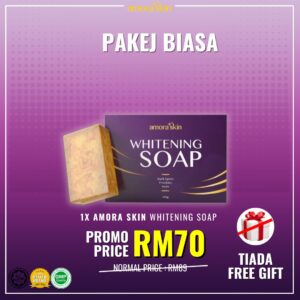 1x Amora Skin Whitening Soap